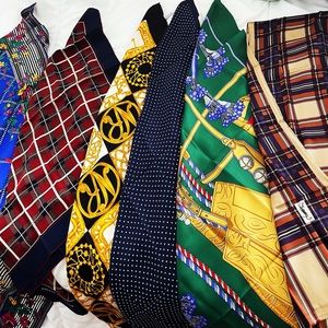 🌺 Designers Pure Silk Scarves